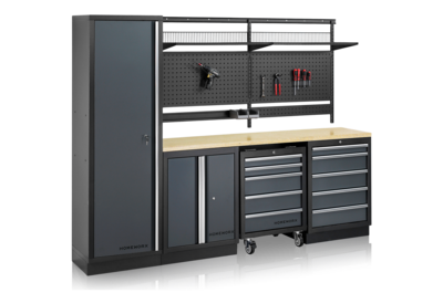 Garagenausstattung Homeworx Komplettpaneel 1