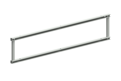 Anbaurahmen 1720 mm Grau