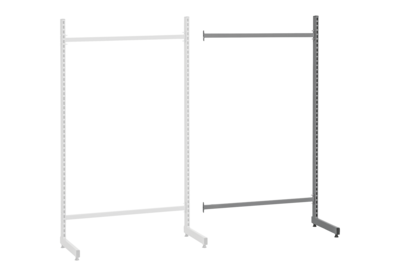 L-Gestell 100 Erweiterung 925x1550 mm Grau