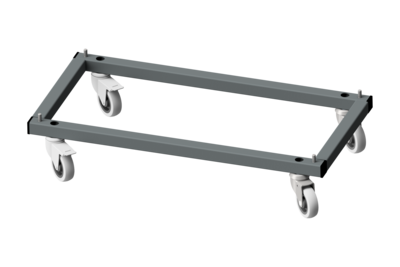 Rollensatz für Computerschrank 700x345x30 mm