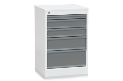 Schubladenblock 500 1x50 2x100 1x150 1x200 mm