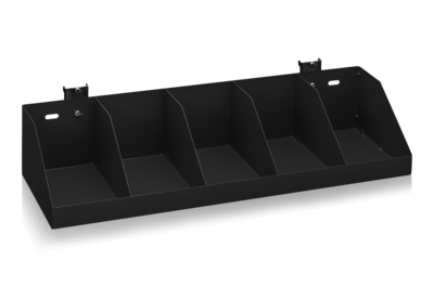 Regalfach 500x170x10 mm 1er Pack Schwarz
