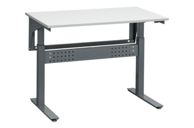 Arbeitstisch W200 1200x800 mm inkl. Laminatplatte und Anbaurahmen