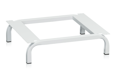 Untergestell für Garderobenschrank, B=600 mm, Grau