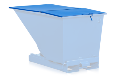 Flacher Deckel für Kippbehälter Standard 900 l