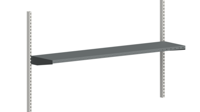 Packtischregal 1600x360 mm - Grau