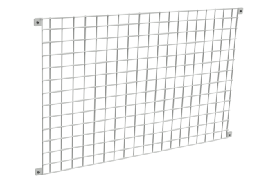 Gitterrückwand für Regalsystem, 2er-Pack