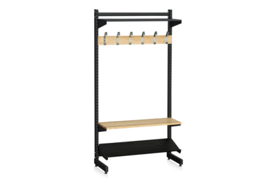 L-Ständer 900 mm Komplett 6 schwarz