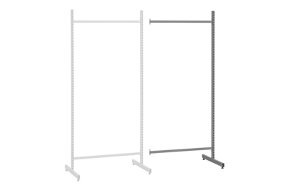 T-Gestell 150 Erweiterung 930x2000 mm Grau