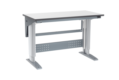 Arbeitstisch W300 1200x600 mm Grau Laminat
