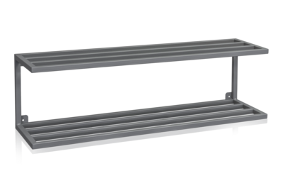 Hut-/Schuhregal 990 mm Grau