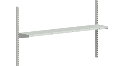Packtischregal 1600x300 mm - Hellgrau