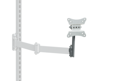 Bildschirmhalter für Schwenkarme 75x75/100x100 mm