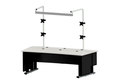 Kontrollraumtisch 2000x930 Komplett