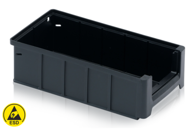 Aufbewahrungsbox 300x156x90 mm ESD