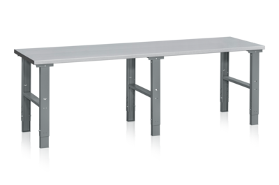 Arbeitstisch HD 500 2500x800 mm Stahlblech