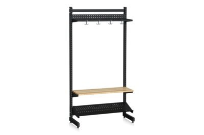 L-Ständer 900 mm Komplett 5 schwarz