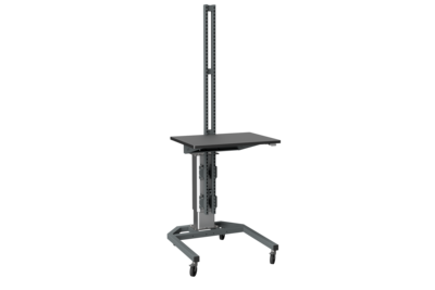 Mobile Arbeitsstation MWS S mit elektr. Hubsäule und PE 1000 Arbeitspl