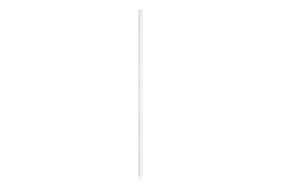 Wandschiene 1500 mm Weiß