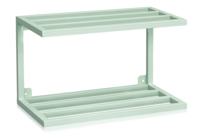 Hut-/Schuhregal 490 mm Grün
