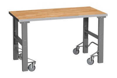 Arbeitstisch Mobil 1600x800 mm Eiche