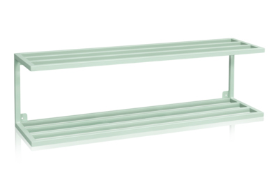 Hut-/Schuhregal 990 mm Grün