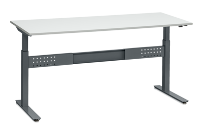Arbeitstisch W200 1800x800 Grau Laminat
