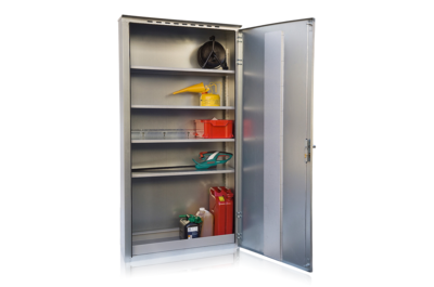 Schrank für den Außenbereich, 2050x980x480 mm, verzinkt