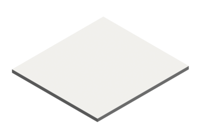 Abdeckplatte Laminat für Schubladenblock 500