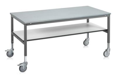 Arbeitstisch LD Mobile 1600x800 mm Blech