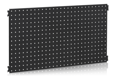 Lochrasterplatte 900x480 mm cc 32 Schwarz