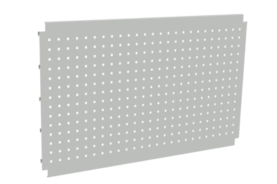 Rückwand mit Systemlochung für Regalsystem, 2er-Pack