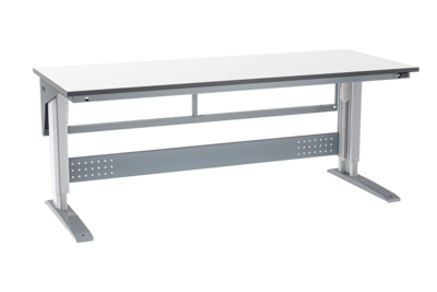 Arbeitstisch W300 2000x800 mm Grau Laminat