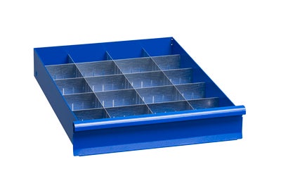 Einrichtung f. Schubladenblock