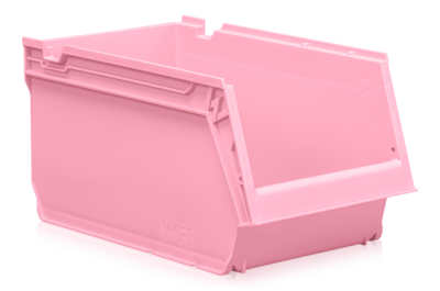 Sichtlagerkasten Rosa 4L