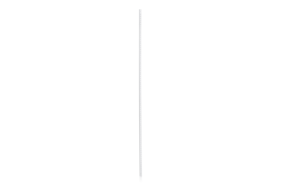 Wandschiene 2600 mm Weiß