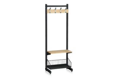 L-Ständer 600 mm Komplett 1 schwarz