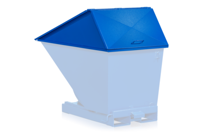 Giebeldeckel für Kippbehälter Standard 300 l