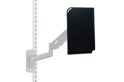 Dokumentenhalter A4 Schwarz mit Schraubenset