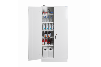 Feuerbeständiger Chemikalienschrank, 2100x1000x450mm inkl. 5 Fachböden