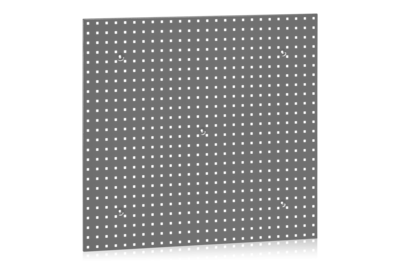 Lochrasterplatte zur Wandbefestigung 988x910 mm Grau