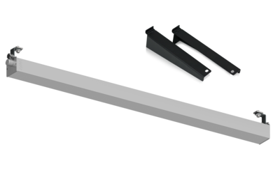 Schienenpaneel mit Arbeitsleuchte 1200 mm