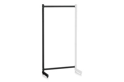 L-Ständer Zusatzteil 900 mm schwarz