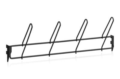 Stiefelhalter Wand 600 mm schwarz