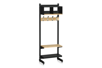 L-Ständer 600 mm Komplett 4 schwarz