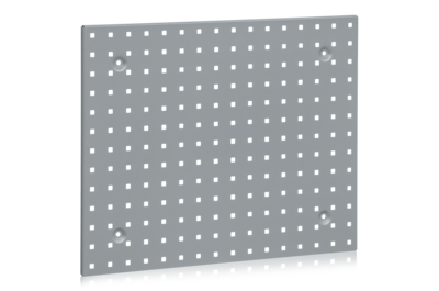 Lochrasterplatte für Wand 608x494 Grau