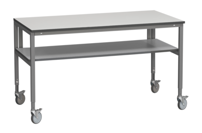 Arbeitstisch LD 300 Mobil 1200x800 mm Laminat
