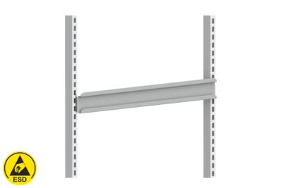 Sichtlagerkastenschiene 670 mm ESD