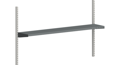 Packtischregal 1600x300 mm - Grau