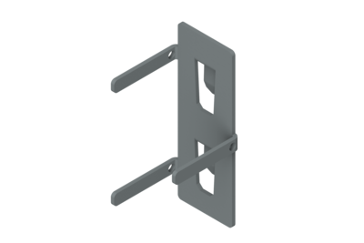 Kabelhalter für Lochsäule 50x25 mm